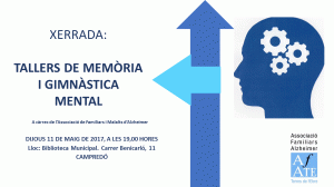 Cartell xerrada Campred