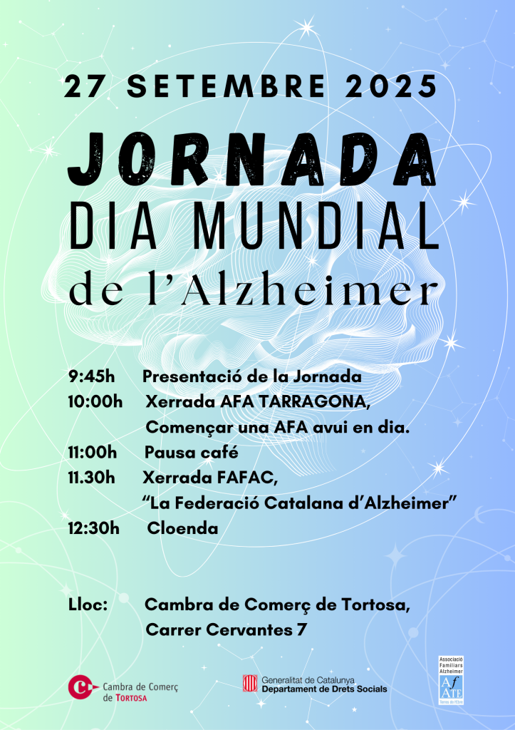 cartell DIA MUNDIAL ALZHEIMER 2025